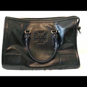 Tory Burch Britten Patent Satchel